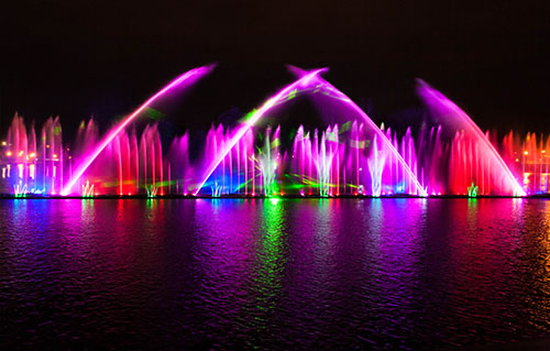 Alquiler de iluminación exterior para eventos en Barcelona