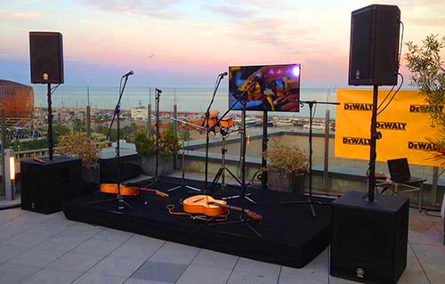 Alquiler de Tarimas para eventos Barcelona