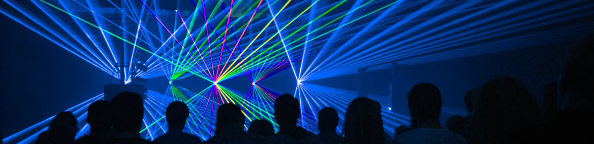 Iluminación láser para eventos Barcelona
